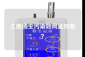 工地?fù)P塵污染如何監(jiān)控呢？